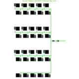 Alien Hydroponics EasyFeed 35 Pot 7 Row Kit