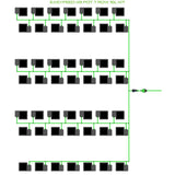 Alien Hydroponics EasyFeed 49 Pot 7 Row Kit
