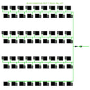 Alien Hydroponics EasyFeed 63 Pot 7 Row Kit