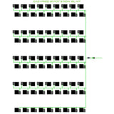 Alien Hydroponics EasyFeed 81 Pot 9 Row Kit