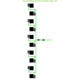 Alien Hydroponics EasyFeed 10 Pot 10 Row Kit