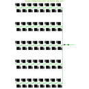 Alien Hydroponics EasyFeed 80 Pot 10 Row Kit