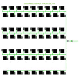 Alien Hydroponics EasyFeed 63 Pot 7 Row Kit