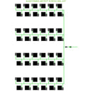 Alien Hydroponics EasyFeed 48 Pot 8 Row Kit