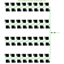 Alien Hydroponics EasyFeed 64 Pot 8 Row Kit