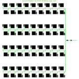 Alien Hydroponics EasyFeed 72 Pot 8 Row Kit