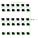Alien Hydroponics EasyFeed 30 Pot 5 Row Kit