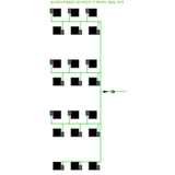 Alien Hydroponics EasyFeed 21 Pot 7 Row Kit