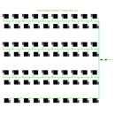Alien Hydroponics EasyFeed 70 Pot 7 Row Kit