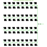Alien Hydroponics EasyFeed 64 Pot 8 Row Kit