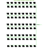 Alien Hydroponics EasyFeed 72 Pot 9 Row Kit