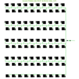 Alien Hydroponics EasyFeed 90 Pot 9 Row Kit