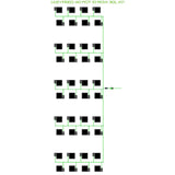 Alien Hydroponics EasyFeed 40 Pot 10 Row Kit
