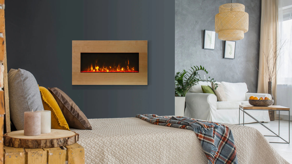 Amantii Panorama BI Extra Slim 40" Electric Fireplace BI-30-XTRASLIM