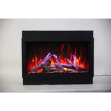 Amantii Panorama Deep & Extra Tall 40" Indoor/Outdoor Electric Fireplace BI-40-DEEP-XT