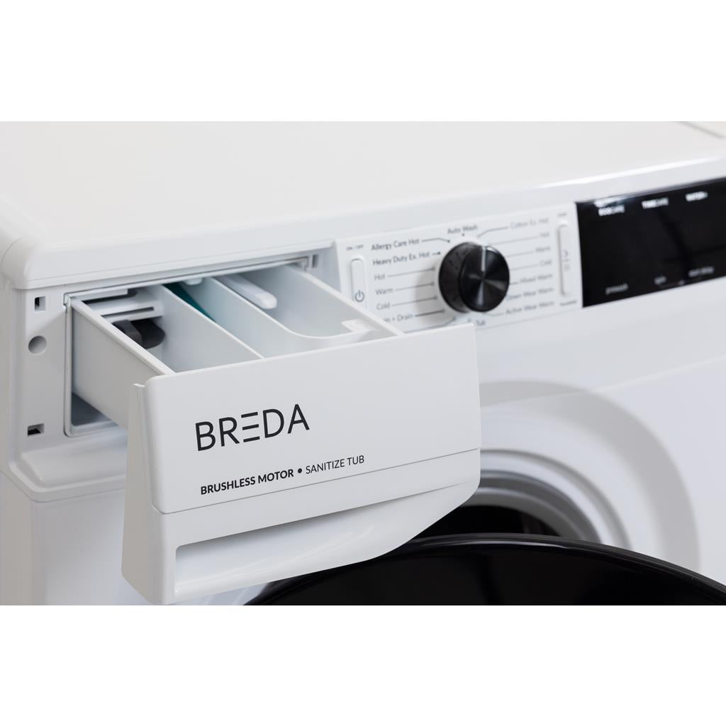 Breda 24" 17.6 lb Front Load Washer LUWM81400