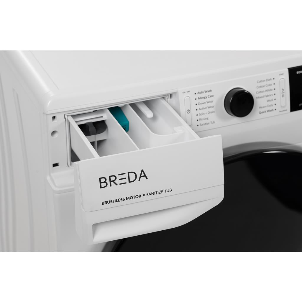 Breda 24" Stackable 19.8 lb Compact Front Load Washer LUWM91400