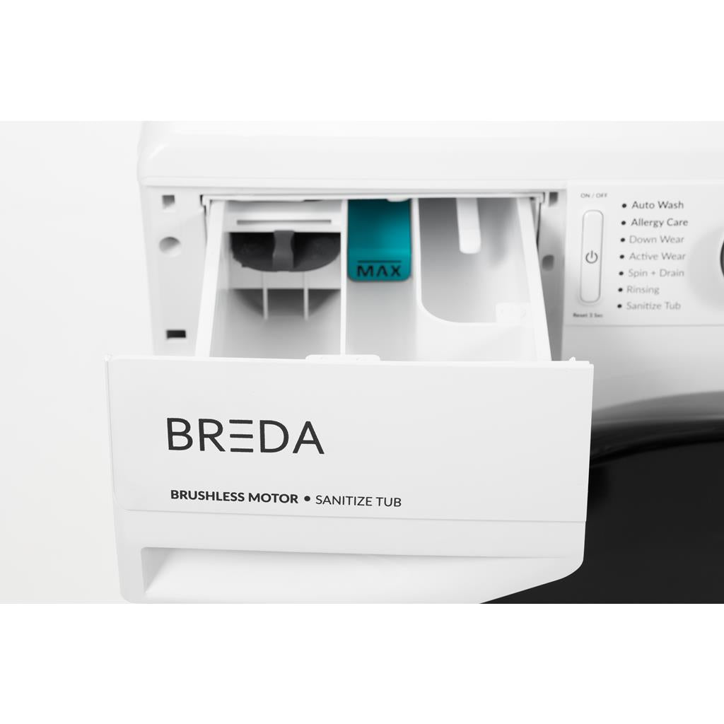 Breda 24" Stackable 19.8 lb Compact Front Load Washer LUWM91400
