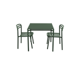 Bliss Dining Table with 2 Chairs Outdoor Dining Set