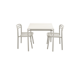 Bliss Dining Table with 2 Chairs Outdoor Dining Set