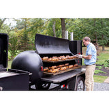 Meadow Creek TS250 Offset Tank Smoker and Trailer