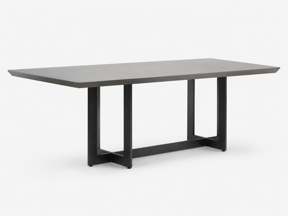 Metall Barcelona Stainless Steel Dining Table