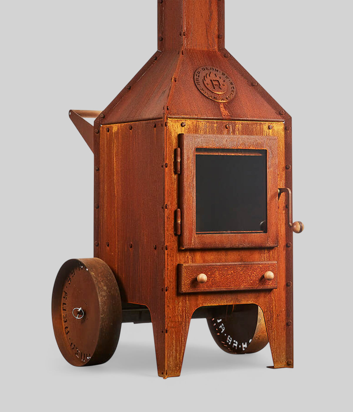 RB73 Bijuga Outdoor Wood Burning Fireplace 97563725