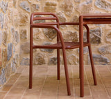 Bliss Dining Table with 2 Armchairs Outdoor Dining Set