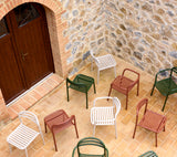 Bliss Rectangular Dining Table with 4 Chairs Outdoor Dining Set