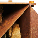 RB73 BloX Outdoor Wood Storage Rack Firewood Storage Rack