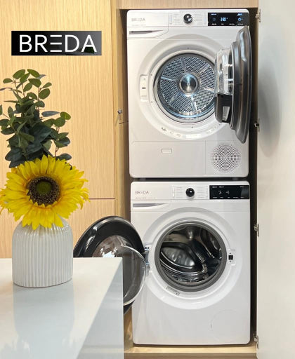 Breda 24" Stackable Heat Pump Ventless Washer Dryer LUDH92700