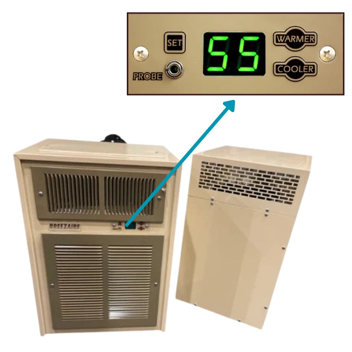 Breezaire WKSL 4000 Wine Cellar Cooling Unit