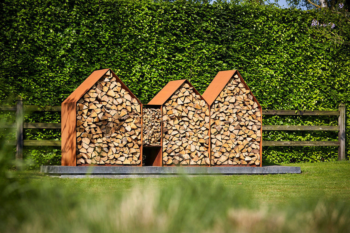 RB73 Bruges Outdoor Wood Storage Firewood Storage Rack 97563728