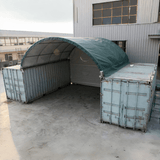 Chery Industrial 20x20 ft Container Shelter with Closed Back Panel