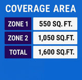 MRCOOL 48K 6-Zone DIY Multi-Zone System w/ 12K + 24K Air Handlers & Two 16ft Pre-Charged Line Sets — DIYM248HPW03D00