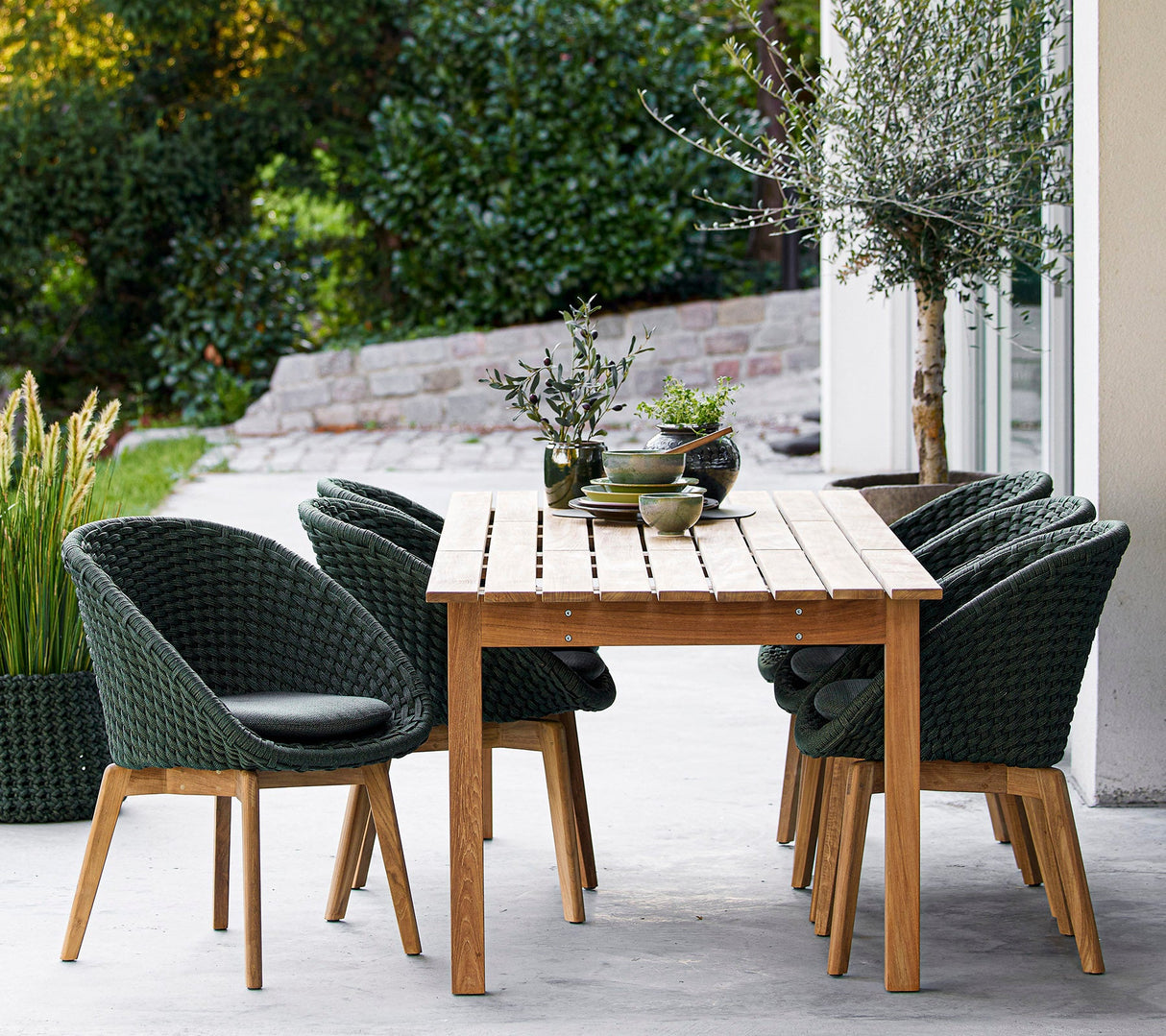 Peacock Outdoor Dining Chair 5454RODGT-5454YSN92