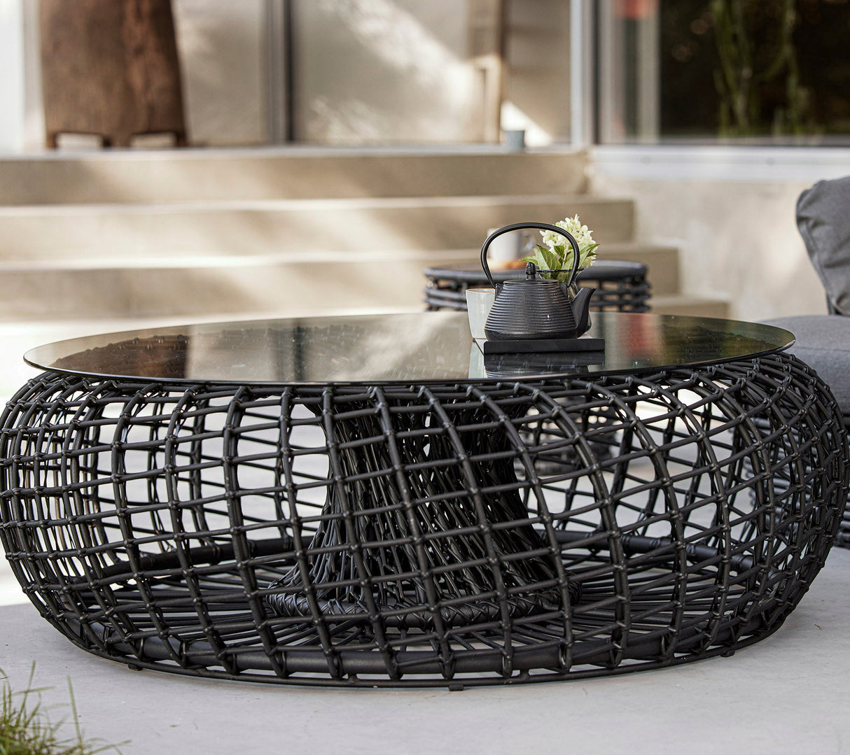 Nest Large Indoor Coffee Table Footstool 7321RU