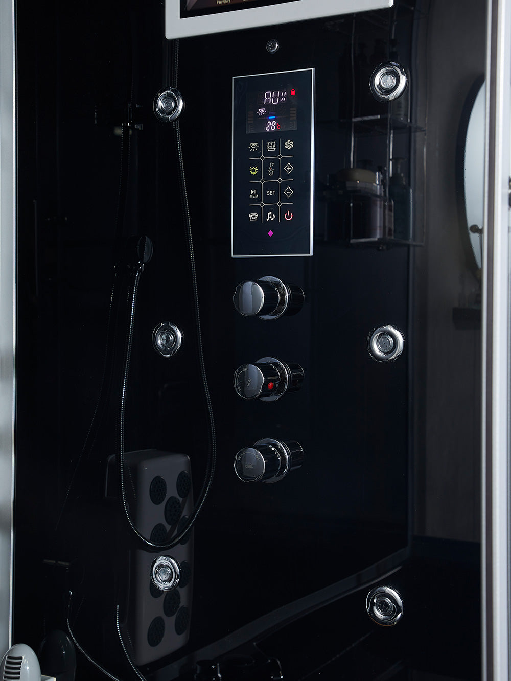 Maya Bath Platinum Catania-R 71″ x 38″ x 88″ Steam Shower