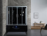 Maya Bath Platinum Catania-L 71″ × 38″ × 88″ Steam Shower