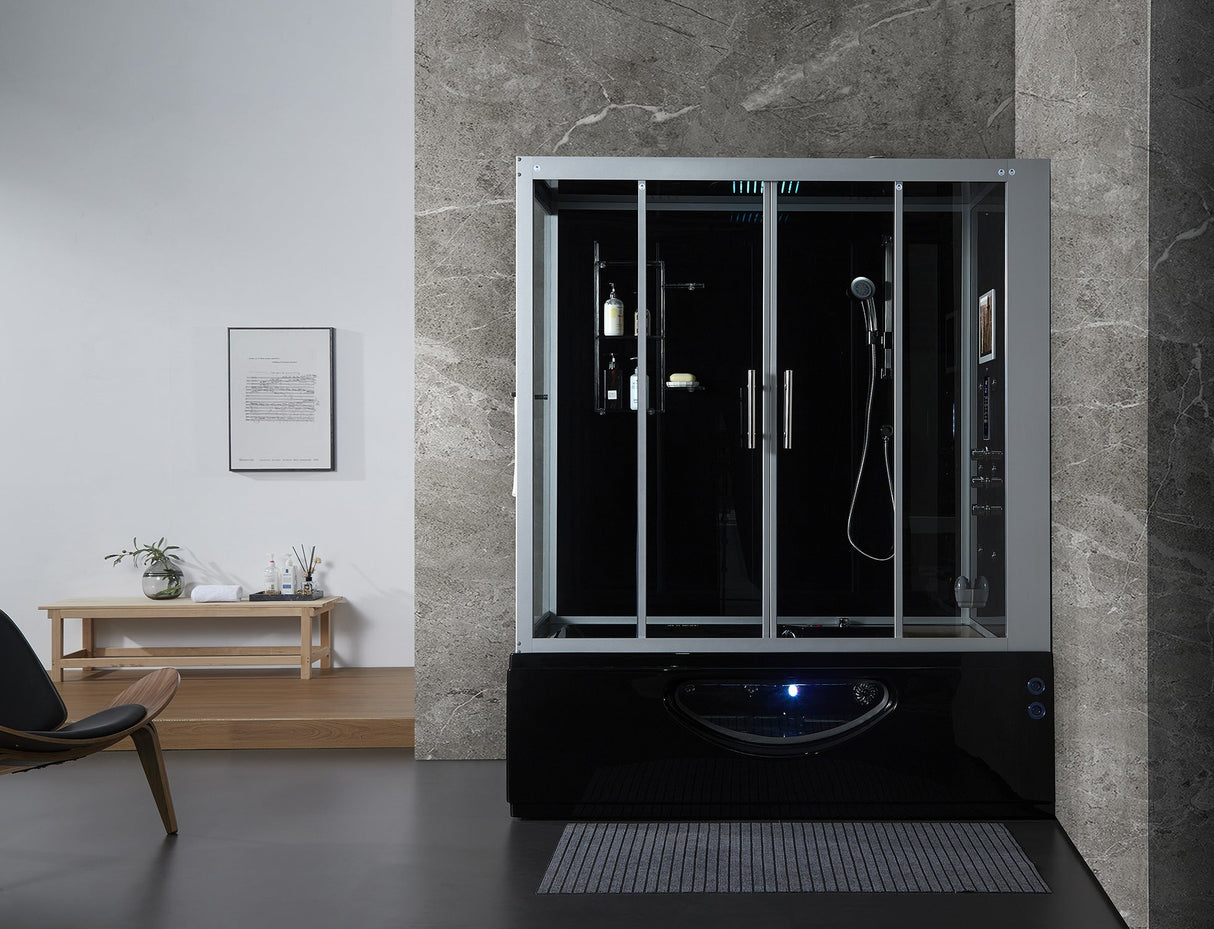 Maya Bath Platinum Catania-R 71″ x 38″ x 88″ Steam Shower