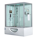 Maya Bath Platinum Catania-L 71″ × 38″ × 88″ Steam Shower