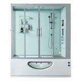 Maya Bath Platinum Catania-R 71″ x 38″ x 88″ Steam Shower
