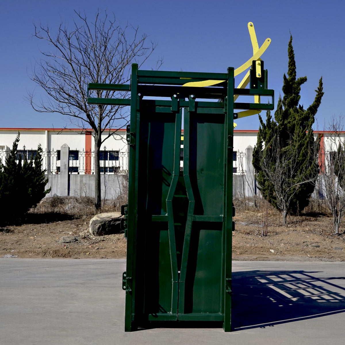 Chery Industrial Cattle Work Chute Manual Headgate