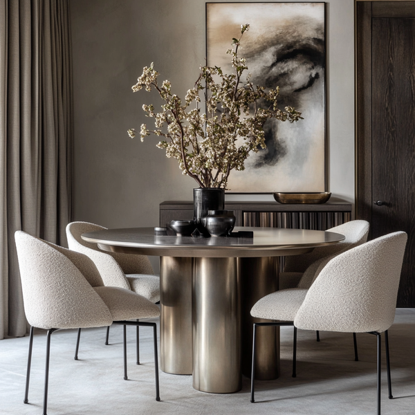 Carbon Designs The Celeste Round Dining Table