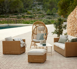 Cane-line Chester Outdoor Footstool Coffee Table