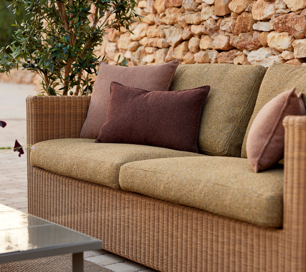 Cane-line Chester 3-Seater Outdoor Lounge Sofa