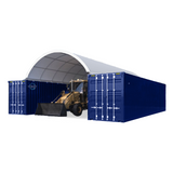 Chery Industrial 20x40 ft Container Shelter with Closed Back Panel
