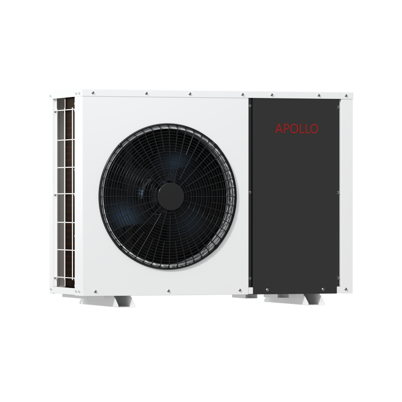 APOLLO Central Heat Pump - 42k BTU / 3.5 Ton - Air to Water - EVI Inverter DC Technology
