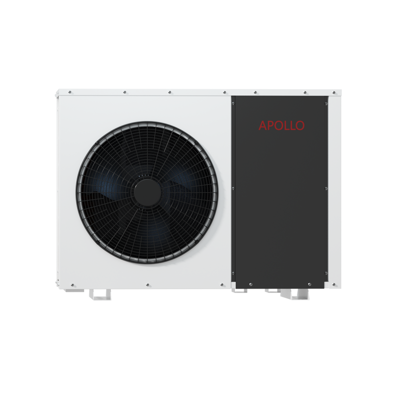 APOLLO Central Heat Pump - 42k BTU / 3.5 Ton - Air to Water - EVI Inverter DC Technology
