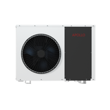 APOLLO Central Heat Pump - 42k BTU / 3.5 Ton - Air to Water - EVI Inverter DC Technology